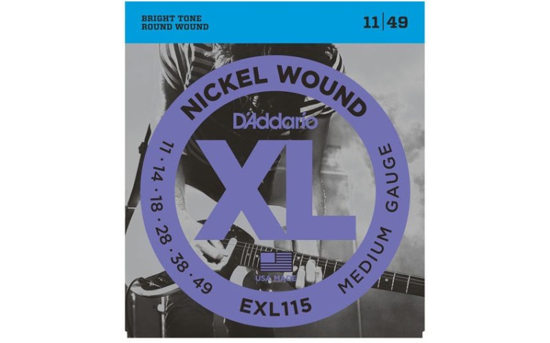 D'ADDARIO EXL115 - струны для электрогитары