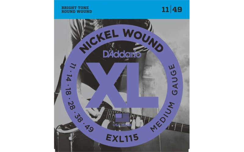 D'ADDARIO EXL115 - струны для электрогитары