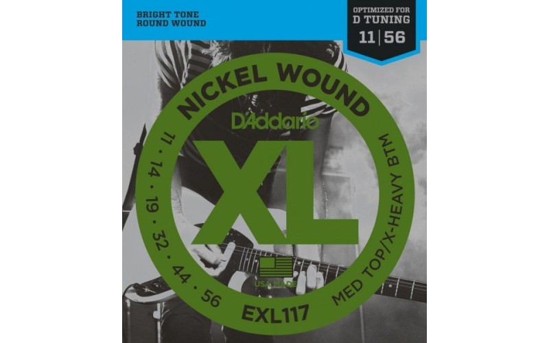 D'ADDARIO EXL117 - струны для электрогитары