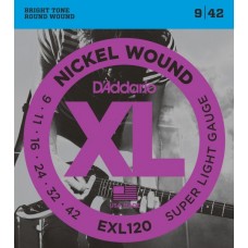 D'ADDARIO EXL120 - струны для электрогитары