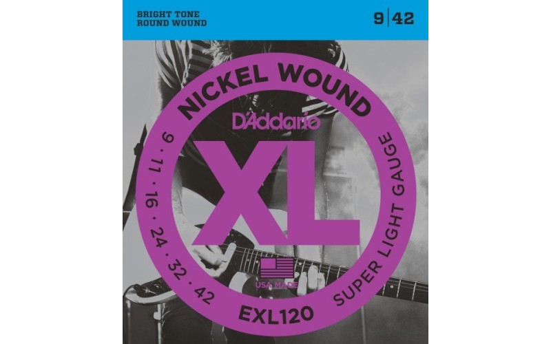 D'ADDARIO EXL120 - струны для электрогитары