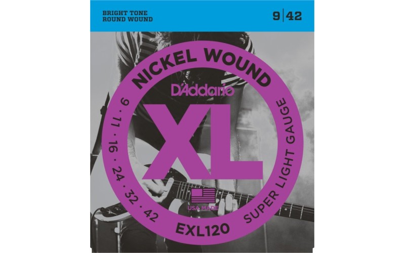 D'ADDARIO EXL120 - струны для электрогитары