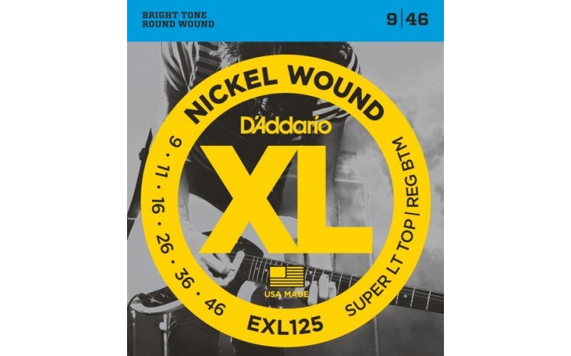 D'ADDARIO EXL125 - струны для электрогитары