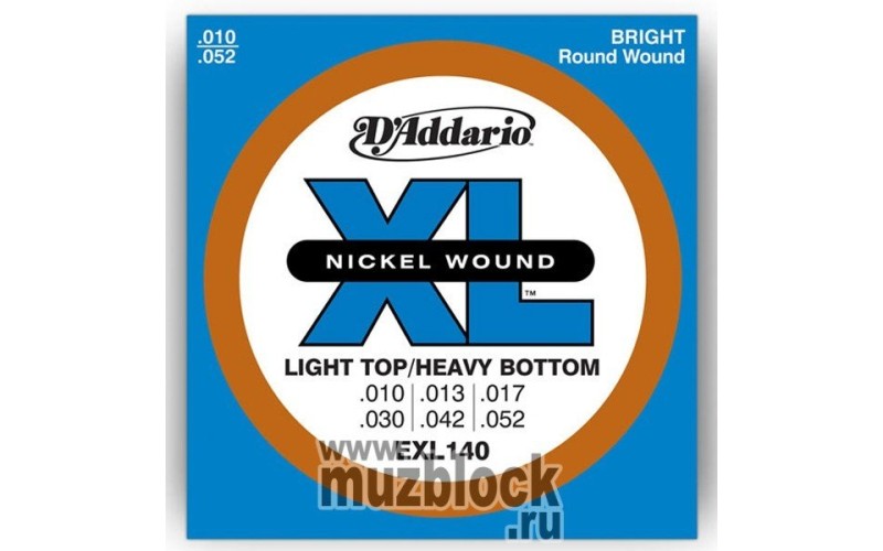 D'ADDARIO EXL140 - струны для электрогитары