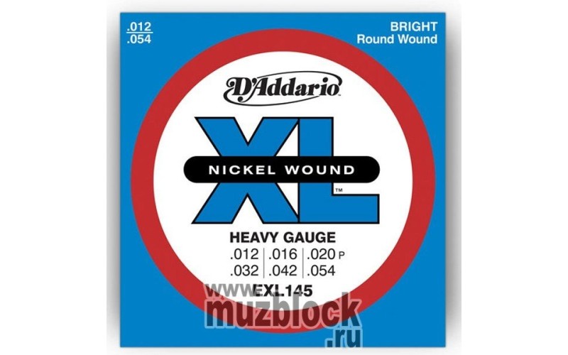 D'ADDARIO EXL145 - струны для электрогитары