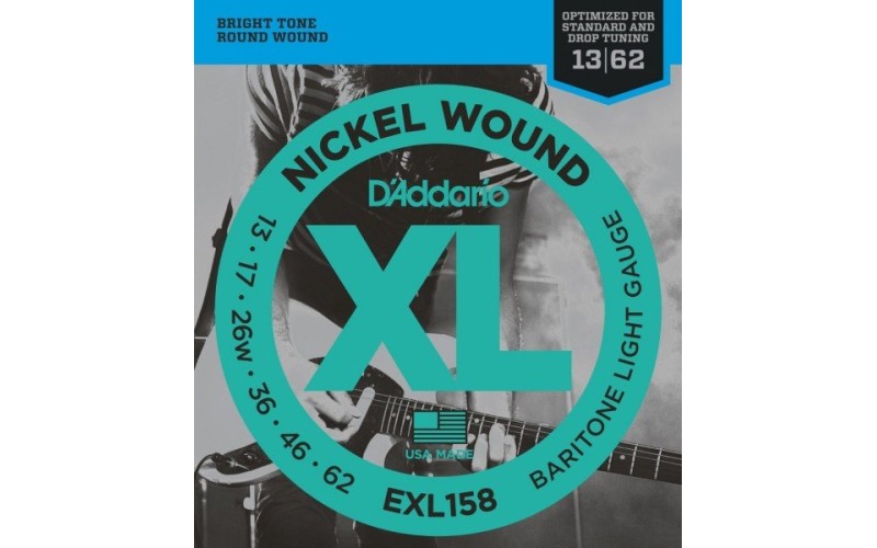 D'ADDARIO EXL158 - струны для баритон-электрогитары