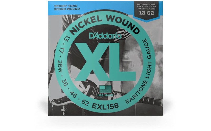 D'ADDARIO EXL158 - струны для баритон-электрогитары