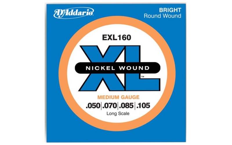 D'ADDARIO EXL160 - струны для бас-гитары