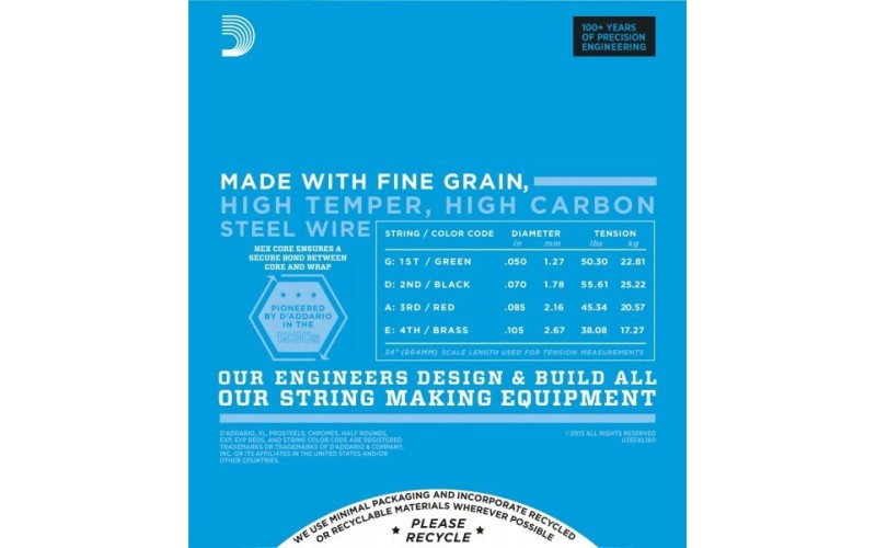 D'ADDARIO EXL160 - струны для бас-гитары