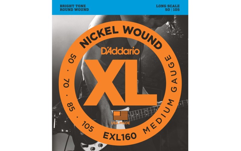 D'ADDARIO EXL160 - струны для бас-гитары