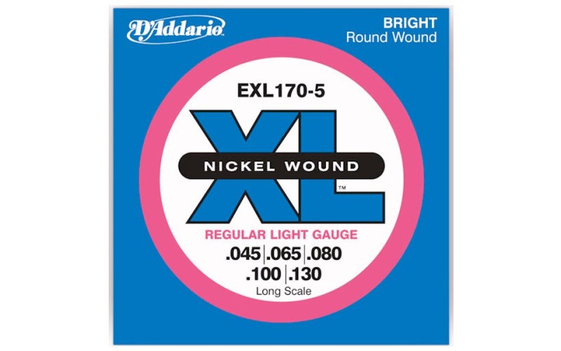 D'ADDARIO EXL170-5 - струны для 5-ти струнной бас-гитары