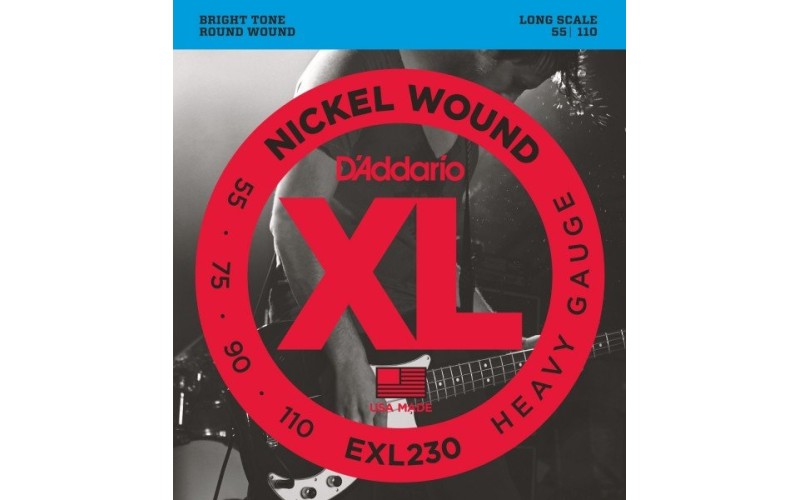 D'ADDARIO EXL230 - струны для бас-гитары