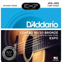 D'ADDARIO EXP11 - струны для акустической гитары