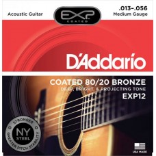 D'ADDARIO EXP12 - струны для акустической гитары