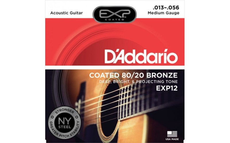 D'ADDARIO EXP12 - струны для акустической гитары