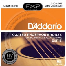 D'ADDARIO EXP15 - струны для акустической гитары