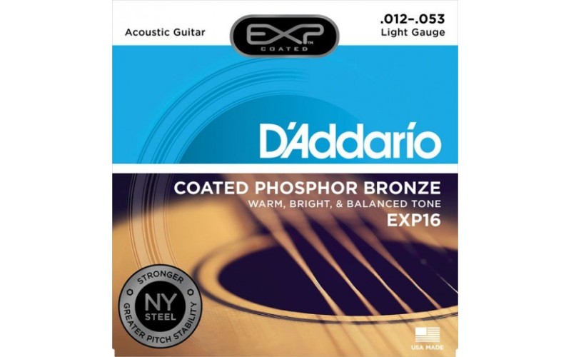 D'ADDARIO EXP16 - струны для акустической гитары