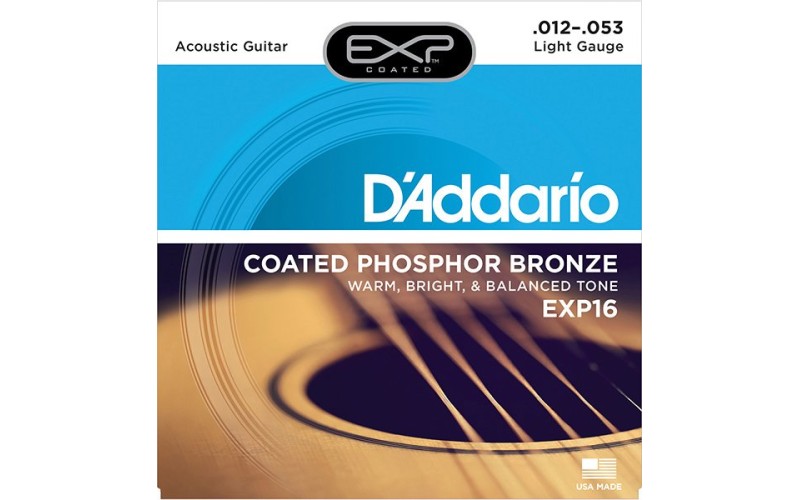 D'ADDARIO EXP16 - струны для акустической гитары