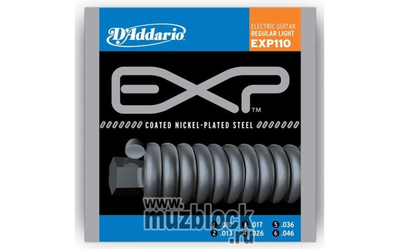 D'ADDARIO EXP110  - струны для электрогитары