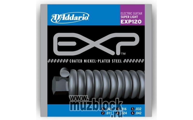 D'ADDARIO EXP120  - струны для электрогитары