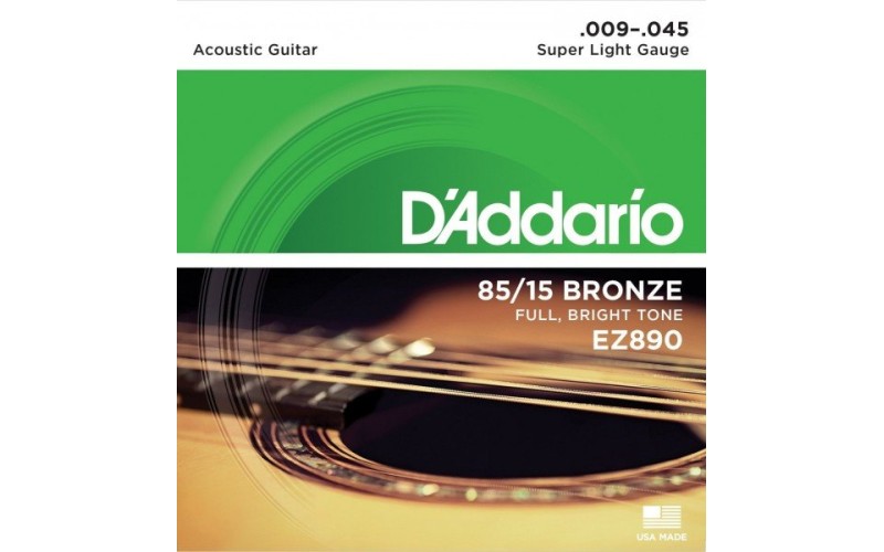 D'ADDARIO EZ890 - струны для акустической гитары