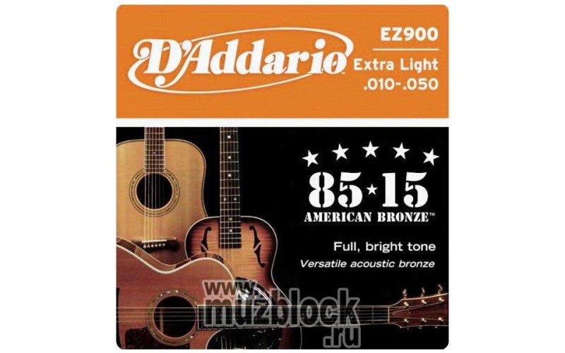 D'ADDARIO EZ900 - струны для акустической гитары