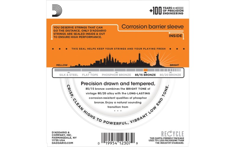 D'ADDARIO EZ900 - струны для акустической гитары