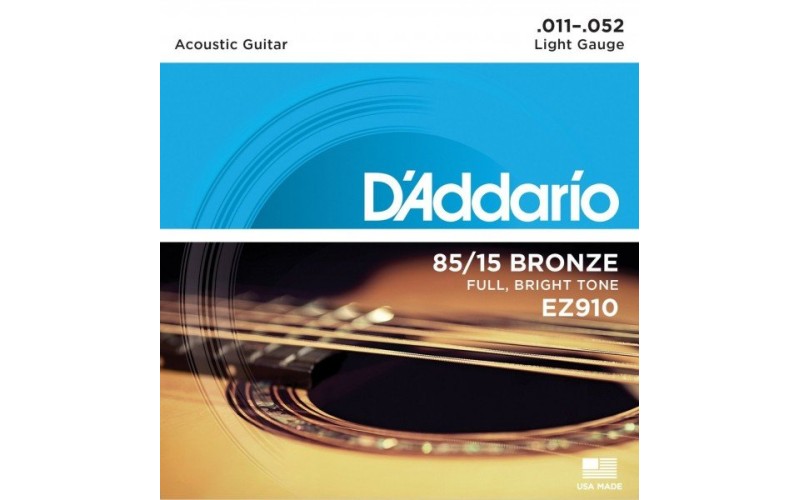 D'ADDARIO EZ910 - струны для акустической гитары