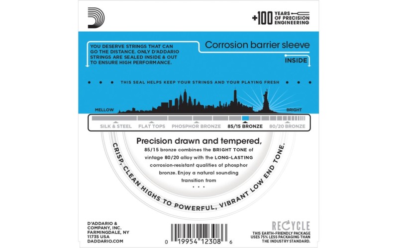 D'ADDARIO EZ910 - струны для акустической гитары