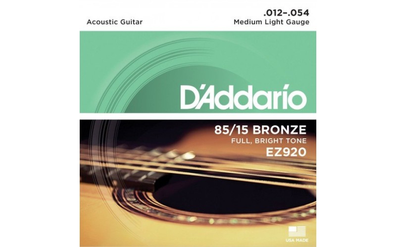 D'ADDARIO EZ920 - струны для акустической гитары