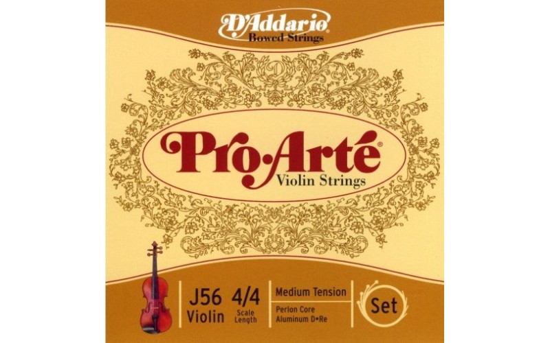 D'ADDARIO J56 4/4M Proarte - струны для скрипки