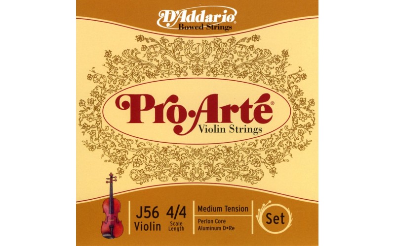 D'ADDARIO J56 4/4M Proarte - струны для скрипки
