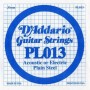 D'ADDARIO PL013 - Plain Steel - одиночная струна .013