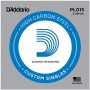 D'ADDARIO PL015 - Plain Steel - одиночная струна .015