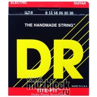 DR LLT-8 - серия TITE-FIT - струны для электрогитары DR LLT-8 - серия TITE-FIT - струны для электрогитары