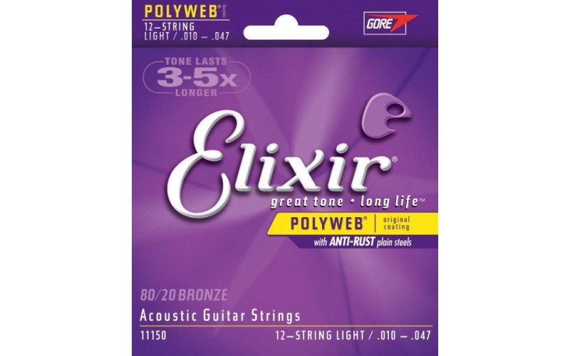 ELIXIR 11150 - струны для 12-струнной гитары