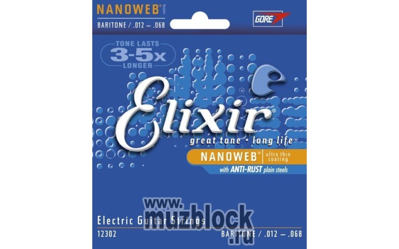 ELIXIR 12302 - струны для электрогитары