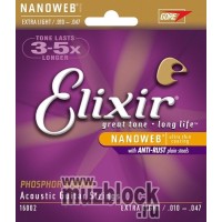 ELIXIR 16002 - струны для акустической гитары