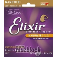 ELIXIR 16077 - струны  для акустической гитары