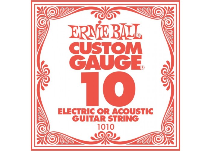 ERNIE BALL 1010 - одиночная струна .010