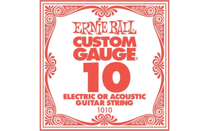 ERNIE BALL 1010 - одиночная струна .010