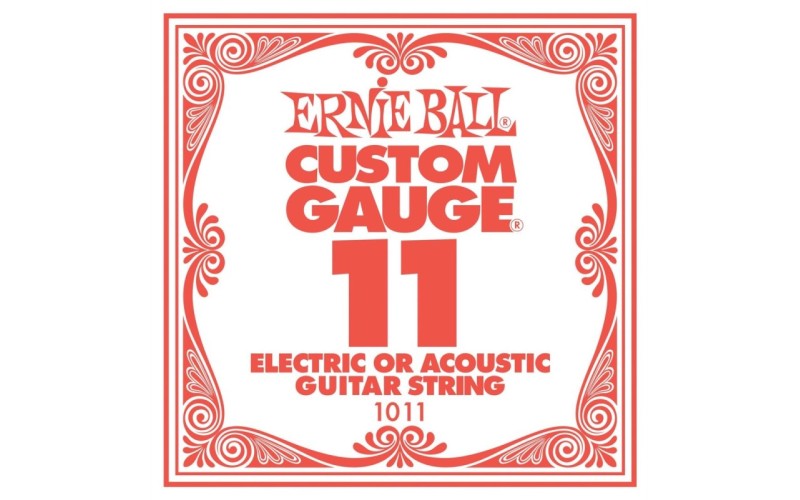 ERNIE BALL 1011 - одиночная струна .011