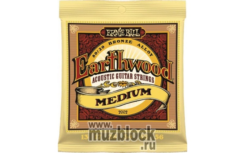 ERNIE BALL 2002 - струны для акустической гитары