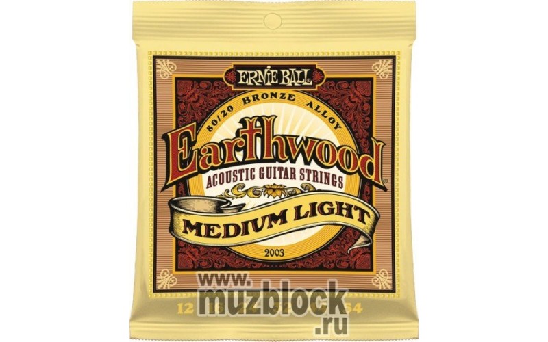 ERNIE BALL 2003 - струны для акустической гитары