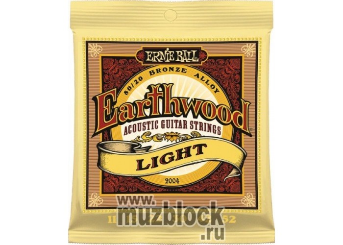 ERNIE BALL 2004 - струны для акустической гитары