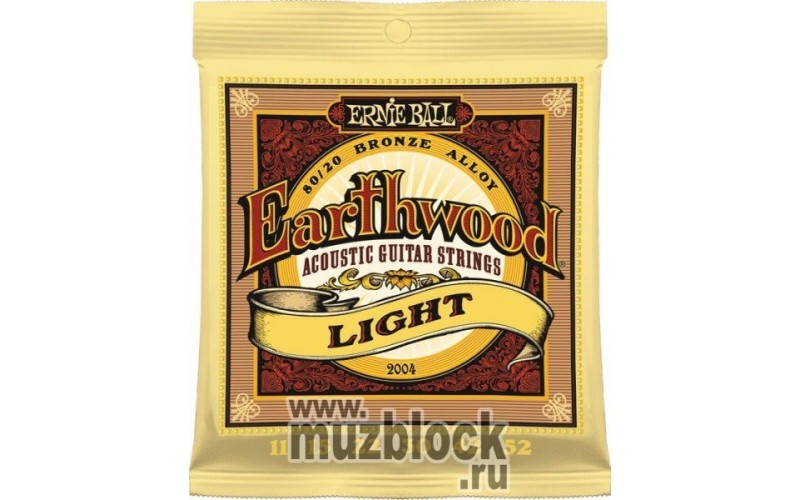 ERNIE BALL 2004 - струны для акустической гитары