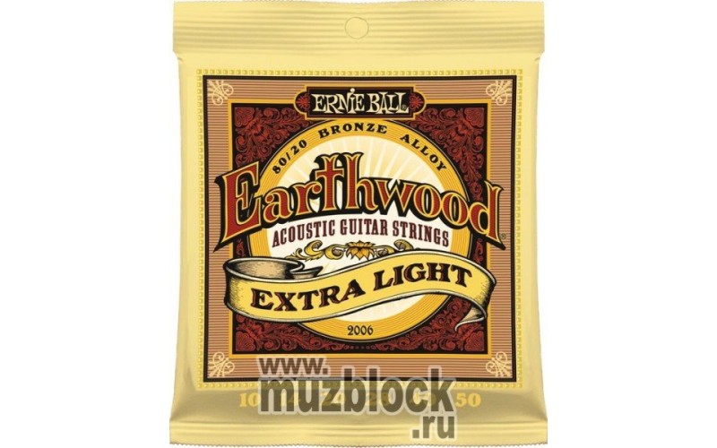 ERNIE BALL 2006 - струны для акустической гитары