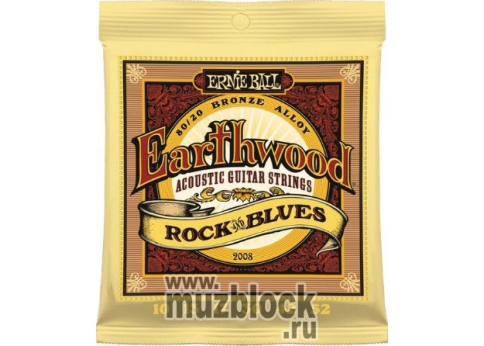 ERNIE BALL 2008 - струны для акустической гитары