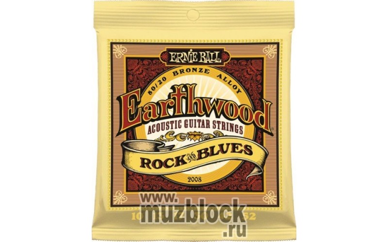 ERNIE BALL 2008 - струны для акустической гитары