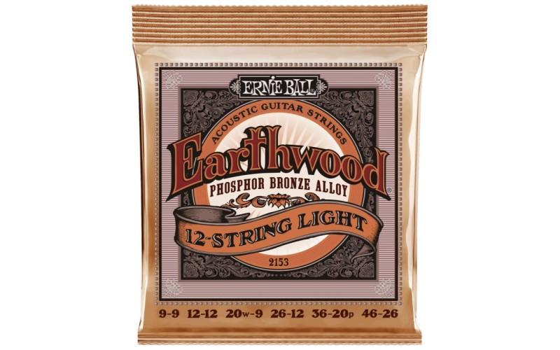 ERNIE BALL 2153 - струны для 12-струнной гитары